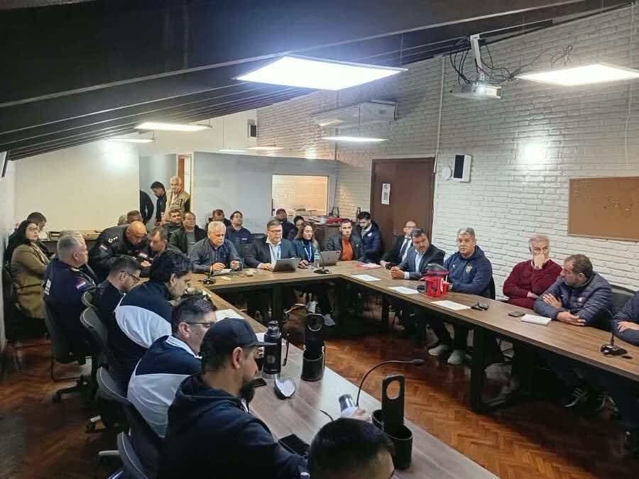 Preparativos del Superclásico 